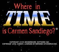 Where in Time is Carmen Sandiego?